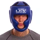 Шлем боксерский с полной защитой Lev Heroe 4294 размер L Blue - изображение 6