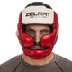 Шлем боксерский с полной защитой Zelart 1390 размер M Red-White - изображение 4