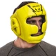 Шолом боксерський з повним захистом Zelart 1375 розмір L Yellow-Black - зображення 4