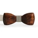 Деревянная галстук-бабочка 11,5х4,5 см Gofin wood (2000000304137) - изображение 1
