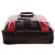 Маківара пряма шкірвініл Lev 4284 розмір 25x45x9см Red-Black - зображення 4