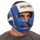 Шлем боксерский с полной защитой Zelart 1390 размер M Blue-White - изображение 6