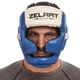 Шлем боксерский с полной защитой Zelart 1390 размер M Blue-White - изображение 5