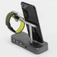 Док-станция COTEetCI Base Hub B18 MFI Stand для Apple Watch + iPhone Grey (CS7200-GY) - изображение 6