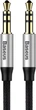 Кабель Baseus Yiven Audio Cable M30 1.5 м Silver/Black (CAM30-CS1) - зображення 1