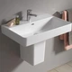 Керамическая раковина накладная LAUFEN PRO S 85х46см H8139650001041 белая (58798) - изображение 2