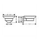 Набір аксесуарів для ванни HANSGROHE LOGIS 41723333 - зображення 6