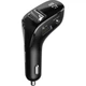 Автомобильный FM-трансмиттер (FM-модулятор) Baseus Streamer F40 AUX Bluetooth 5.0 MP3 c функцией зарядного устройства Dual-USB 3А - изображение 1
