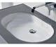 Керамическая овальная раковина, врезная 61.5х41.5см VILLEROY & BOCH ARCHITECTURA с переливом 41766001 (52475) - изображение 2