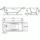 Ванна чугунная Roca Malibu 170x75 A23097000R - изображение 2