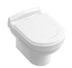 Унитаз подвесной белый VILLEROY&BOCH Hommage без сиденья 6661B0R1 - изображение 1
