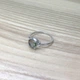 Серебряное кольцо с Султанит султанитом 1.637ct, вес изделия 2,46 гр (1983492) - изображение 3