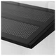 Полка IKEA (ИКЕА) ALGOT 60x38см черная металлическая (304.341.86) - зображення 4
