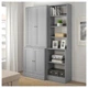 Стеллаж IKEA (ИКЕА) HAVSTA 142x212x47см серый (992.751.37) - зображення 2