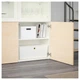 Сервант IKEA (ІКЕА) BESTÅ 120х40х192см Inviken ясен білий (792.055.17) - зображення 3