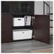 Сервант IKEA (ІКЕА) BESTÅ 120х40х192см Inviken чорний коричневий (792.055.03) - зображення 3