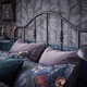 Двуспальная кровать IKEA (ИКЕА) SAGSTUA 160х200см черная (692.688.93) - изображение 3