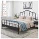 Двуспальная кровать IKEA (ИКЕА) SAGSTUA 160х200см черная (692.688.93) - изображение 4