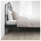 Двуспальная кровать IKEA (ИКЕА) SAGSTUA 160х200см черная (692.688.93) - изображение 5