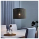 Абажур (плафон) для лампы IKEA (ИКЕА) NYMÖ 44см цвет латуни (703.772.16) - изображение 3