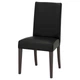Крісло кухонне IKEA (ІКЕА) HENRIKSDAL Glose темно-коричневе, чорне (003.809.48) - зображення 1