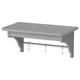 Полка IKEA (ИКЕА) TORNVIKEN 50см серая (803.592.12) - изображение 1