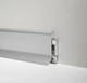 Алюминиевый плинтус Profilpas Metal line 98 высота 70 мм анодированное серебро (Metal Line 98/7) - изображение 1