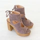 Босоніжки жіночі Woman's heel 40 бежеві (О-789) - зображення 1