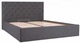 Ліжко Coventry Comfort 140 х 190 см Місті Dark Grey З підйомним механізмом та нішою для білизни Темно-Сіре - зображення 1