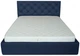 Кровать Bristol Standart 120 х 190 см Fly 2227 Синяя - изображение 2
