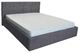 Кровать Manchester Comfort 120 х 200 см Мисти Dark Grey A1 С подъемным механизмом и нишей для белья Темно-серый - изображение 1