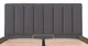 Ліжко Двоспальне Sanam Standart 160 х 200 см Місті Dark Grey Темно-Сіре - зображення 4