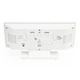 Настольные электронные часы VST-3618L, White-Green (266060) - зображення 2