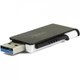 USB флеш-накопитель Apacer AH350 16GB USB 3.1 Black (AP16GAH350B-1) [40396] - изображение 4