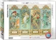 Puzzle EuroGraphics Cztery pory roku Alfons Mucha 1000 elementów 6000-0824 (628136608244) - obraz 1