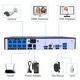 Комплект видеонаблюдения POE IP Hiseeu POEKIT-4HB613 4MP на 4 камеры и регистратор + провода - изображение 4