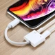 Переходник адаптер Lightning - 3.5 мм наушники + зарядка Lightning Alitek -Refurbished (48255y) - изображение 4