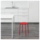 Табурет IKEA MARIUS Красный 002.461.96 - изображение 2