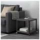 Стол приставной IKEA TINGBY Темно-серый 003.494.44 - зображення 5