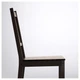 Стул IKEA STEFAN Черный 002.110.88 - изображение 3