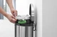 Ведро для мусора с педалью Brabantia Pedal Bin FlatBack 30 л Matt Steel Fingerprint Proof 482007 - изображение 2