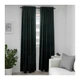 Гардини IKEA SANELA 140x300 см 2 шт темно-зелені 004.140.95 - зображення 5