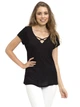 Футболка LC Waikiki S Чорна (LCW Woman -1501-1) - зображення 1
