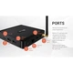 Медіаплеєр TX5 MAX 4/32 GB Android TV Box - зображення 5