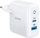 Мережевий зарядний пристрій Anker PowerPort 2 1xPD & 1xPIQ2.0 White (A2321L21/A2321321) - зображення 1
