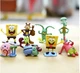 Игровой набор SpongeBob 8 фигурок Губка Боб Квадратные Штаны - Сквидвард - Пан Крабс - Герри - Сенди - Патрик - Планктон - изображение 1