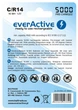 Акумулятор everActive С/HR14 5000mAh BL 2шт - изображение 2