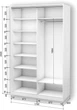 Шкаф-купе двухдверный Roko 179.2х242х60 см ДСП Белый (20200027383) - изображение 2