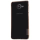 Силиконовая накладка NILLKIN Nature TPU для Samsung Galaxy A7 (2016) - Gold - изображение 5