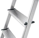 Стремянка алюминиевая Hailo L60 Standard Line 3 ступени (8160307) - изображение 8